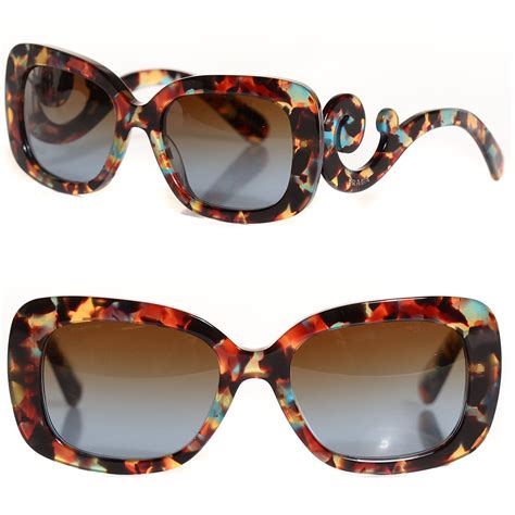 PRADA Baroque Sunglasses SPR 270 Tortoise 